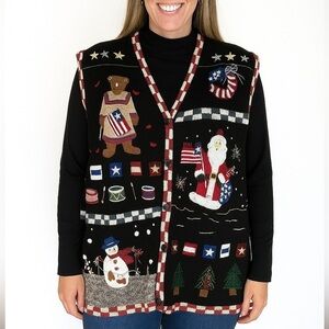 Studio Fa La La  Knitted Sweater Vest (270)